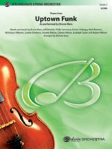 Uptown Funk Orchestra sheet music cover